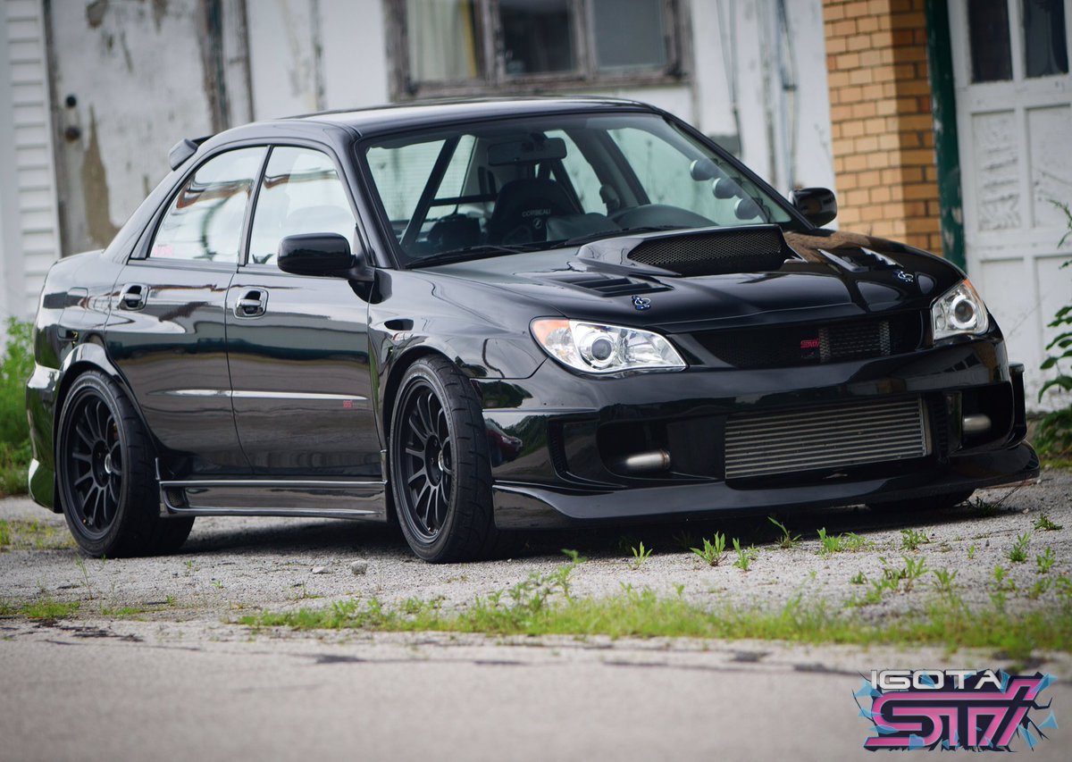 2007 Subaru WRX STi Black