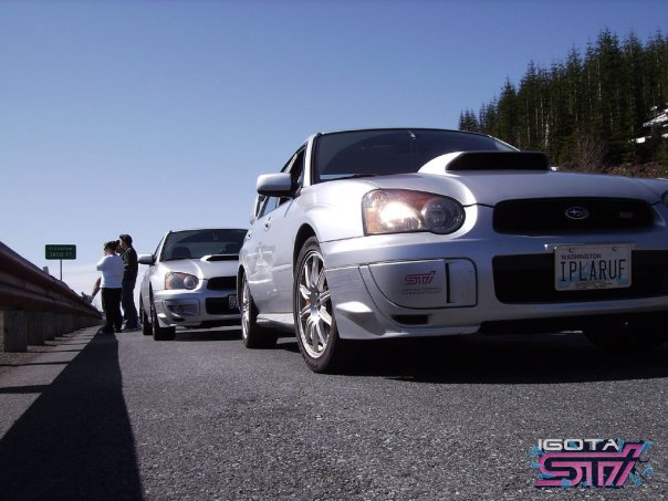 Cruising up Mount Rainier